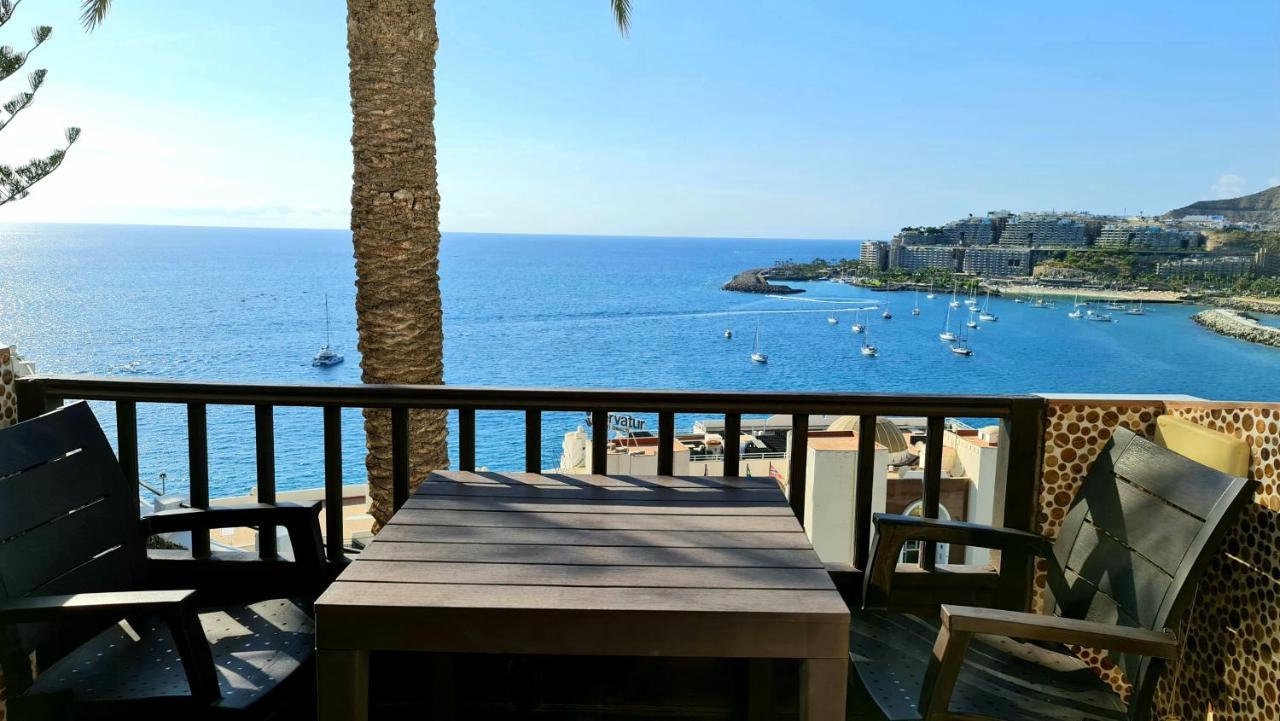 Deluxe Seaview-Sunsets !Transfe-R Inc! Pool,2Aircond,2Tv65",600Mb Dishwasher,,2 Beaches,Anfi-View Appartement Patalavaca Buitenkant foto