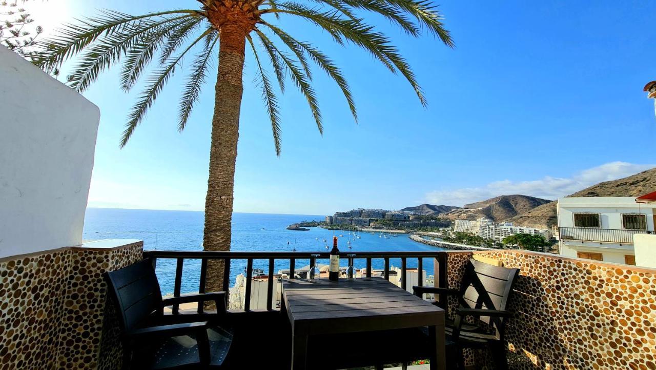 Deluxe Seaview-Sunsets !Transfe-R Inc! Pool,2Aircond,2Tv65",600Mb Dishwasher,,2 Beaches,Anfi-View Appartement Patalavaca Buitenkant foto