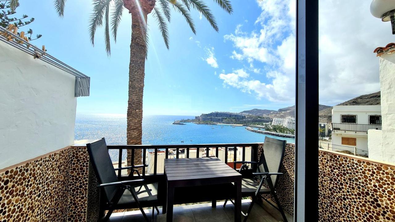 Deluxe Seaview-Sunsets !Transfe-R Inc! Pool,2Aircond,2Tv65",600Mb Dishwasher,,2 Beaches,Anfi-View Appartement Patalavaca Buitenkant foto