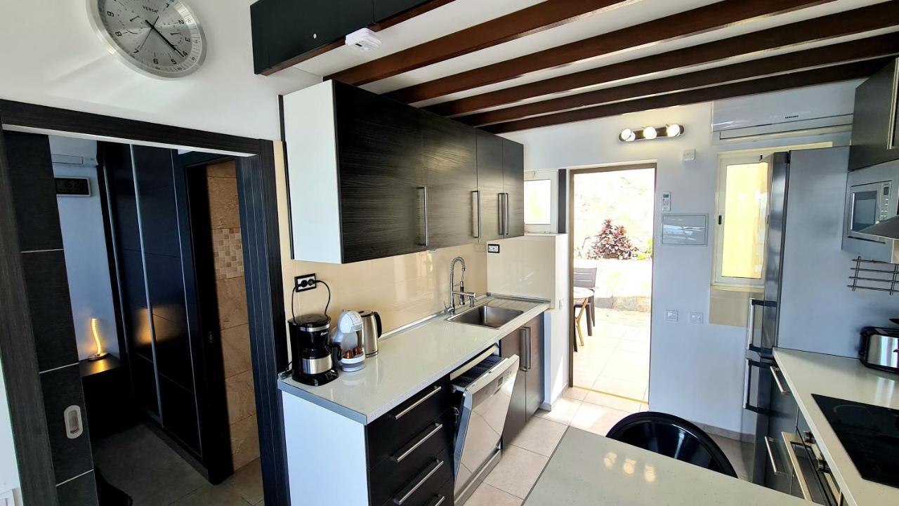 Deluxe Seaview-Sunsets !Transfe-R Inc! Pool,2Aircond,2Tv65",600Mb Dishwasher,,2 Beaches,Anfi-View Appartement Patalavaca Buitenkant foto