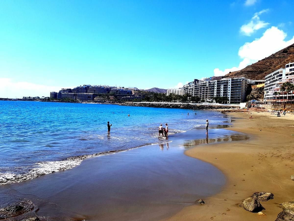 Deluxe Seaview-Sunsets !Transfe-R Inc! Pool,2Aircond,2Tv65",600Mb Dishwasher,,2 Beaches,Anfi-View Appartement Patalavaca Buitenkant foto